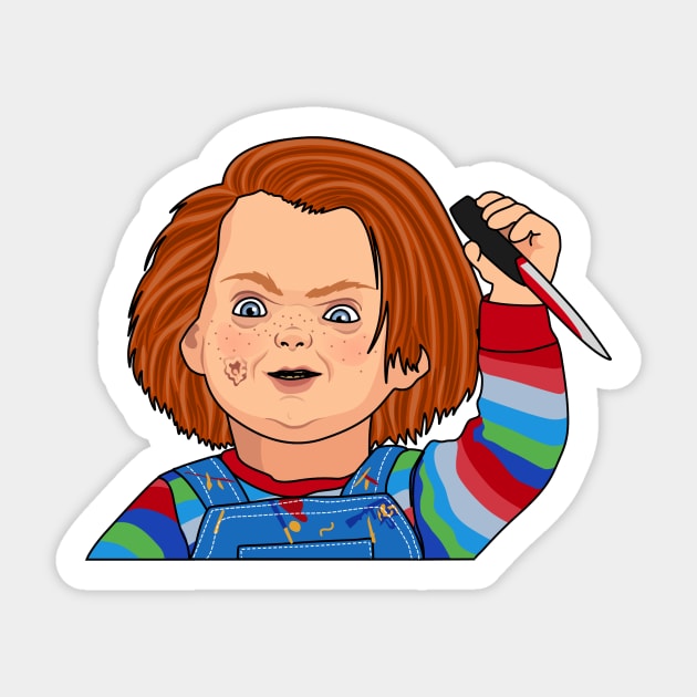 Chucky | Childs Play Sticker by Jakmalone